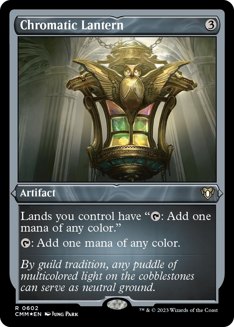 Chromatic Lantern (Foil Etched) [Commander Masters] | Gam3 Escape