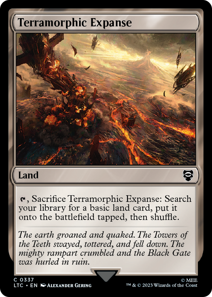 Terramorphic Expanse [The Lord of the Rings: Tales of Middle-Earth Commander] | Gam3 Escape