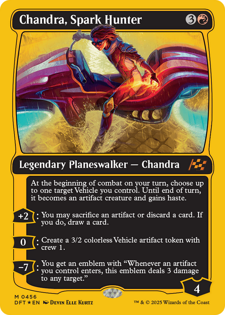 Chandra, Spark Hunter (First-Place Foil) [Aetherdrift] | Gam3 Escape