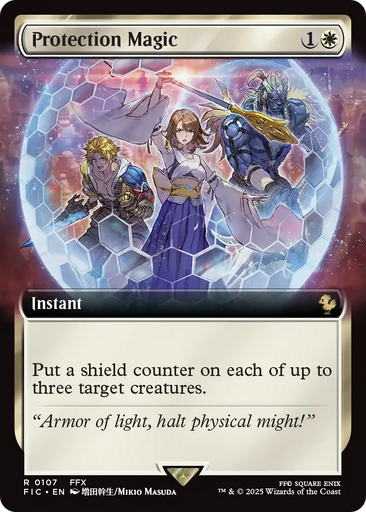 Protection Magic (Extended Art) [FINAL FANTASY Commander] | Gam3 Escape