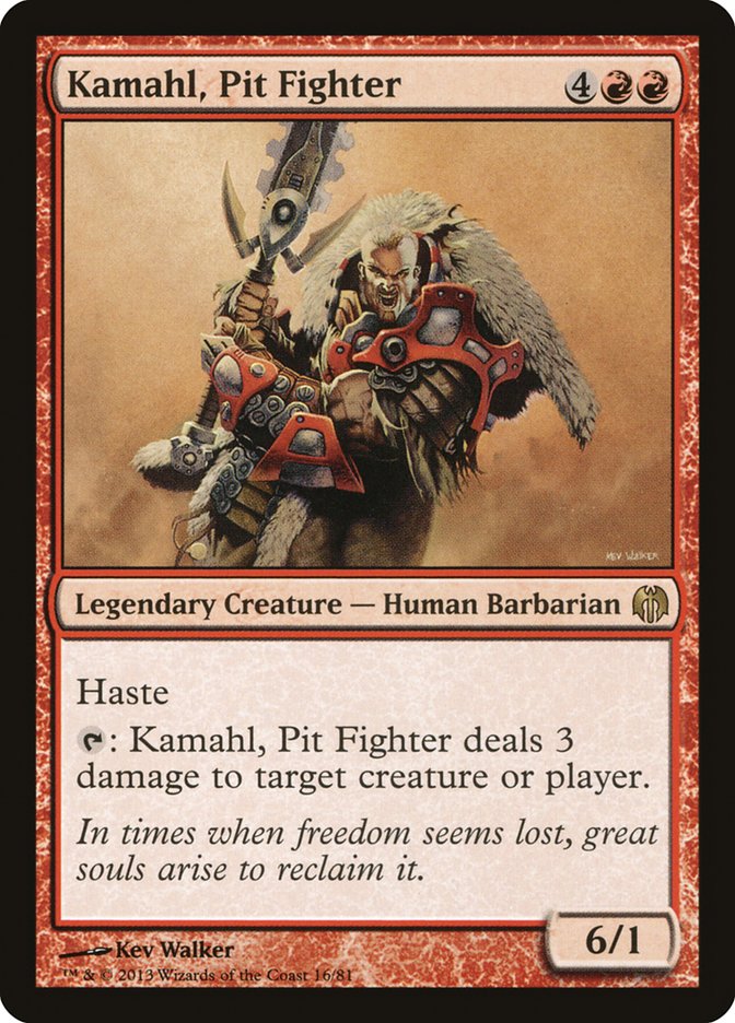 Kamahl, Pit Fighter [Duel Decks: Heroes vs. Monsters] | Gam3 Escape