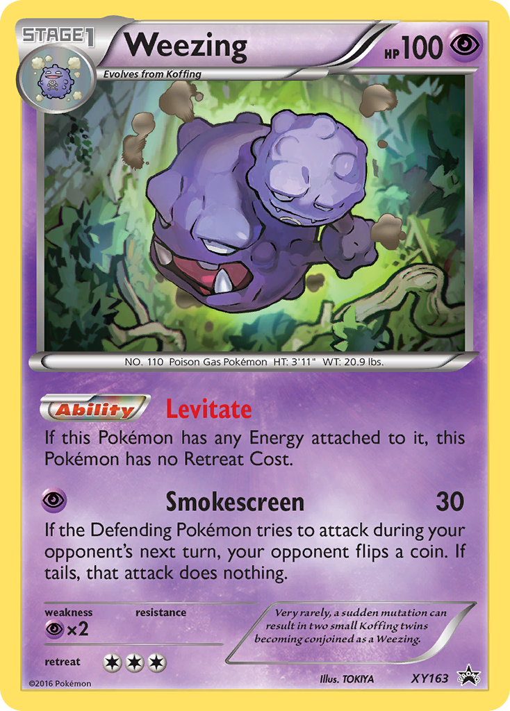 Weezing (XY163) [XY: Black Star Promos] | Gam3 Escape