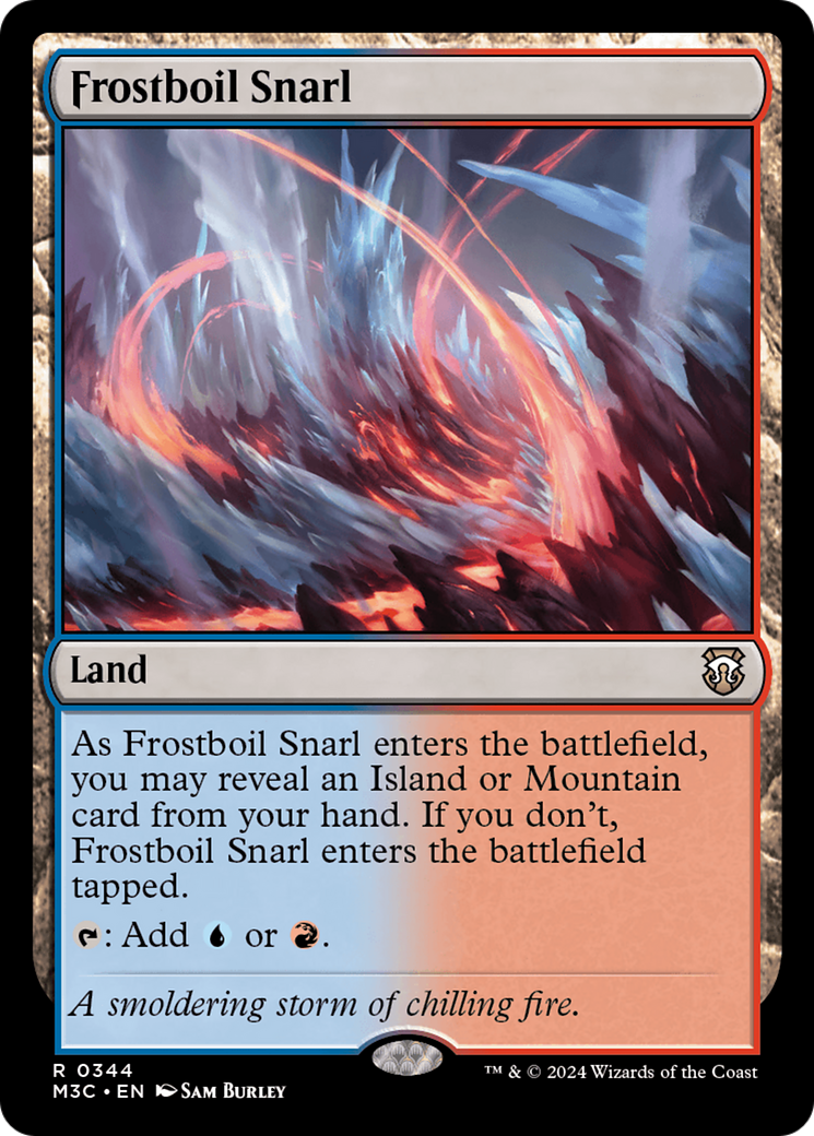 Frostboil Snarl [Modern Horizons 3 Commander] | Gam3 Escape