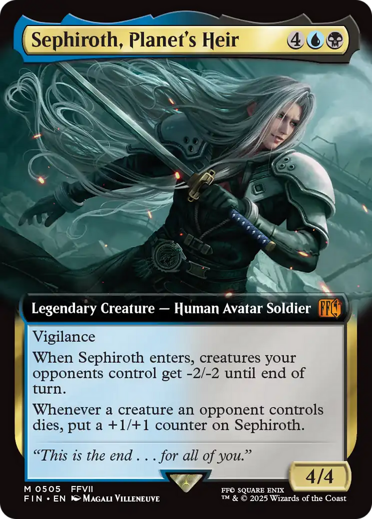 Sephiroth, Planet's Heir (Extended Art) [FINAL FANTASY] | Gam3 Escape