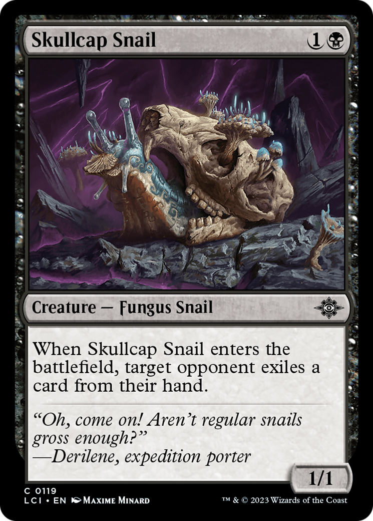 Skullcap Snail [The Lost Caverns of Ixalan] | Gam3 Escape