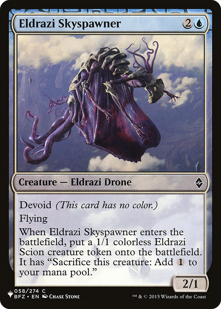 Eldrazi Skyspawner [The List Reprints] | Gam3 Escape