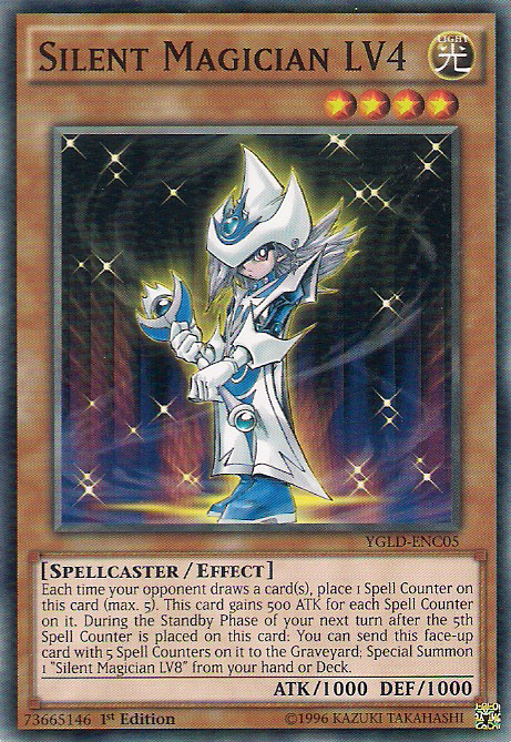 Silent Magician LV4 [YGLD-ENC05] Common | Gam3 Escape