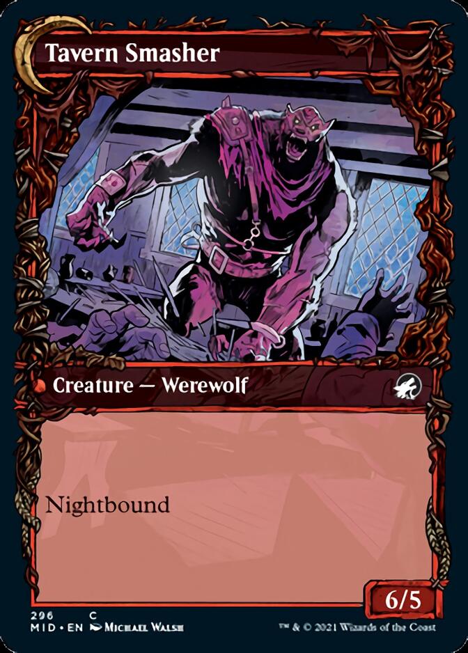Tavern Ruffian // Tavern Smasher (Showcase Equinox) [Innistrad: Midnight Hunt] | Gam3 Escape