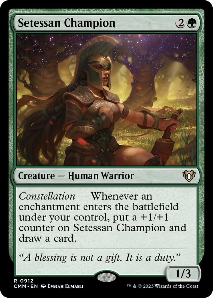 Setessan Champion [Commander Masters] | Gam3 Escape