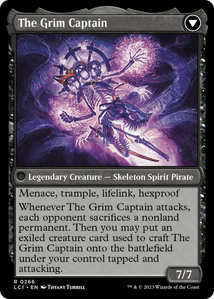 Throne of the Grim Captain // The Grim Captain [The Lost Caverns of Ixalan] | Gam3 Escape