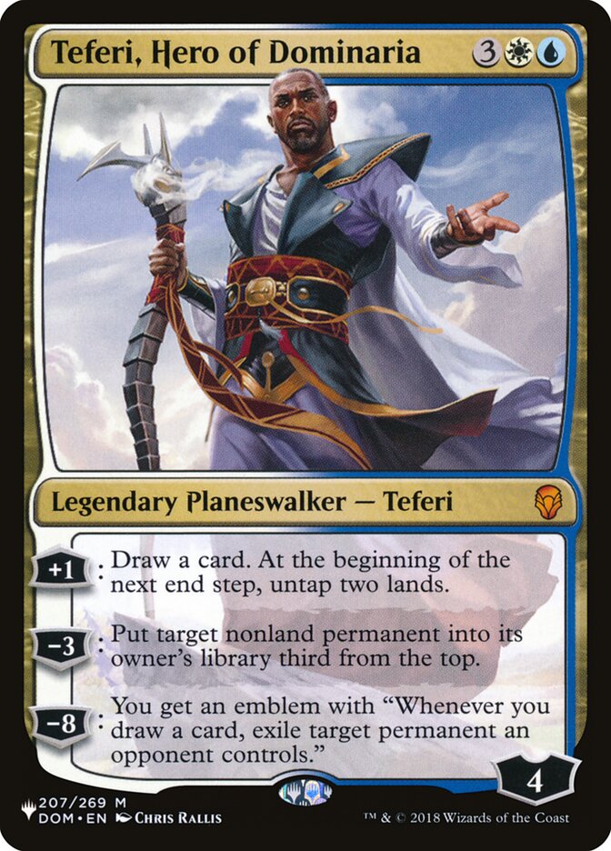 Teferi, Hero of Dominaria [The List] | Gam3 Escape