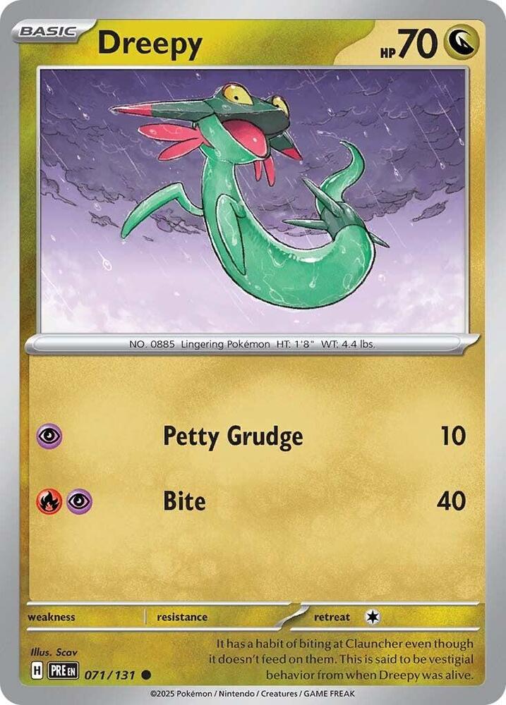 Dreepy (071/131) [Scarlet & Violet: Prismatic Evolutions] | Gam3 Escape