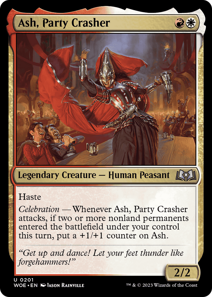 Ash, Party Crasher [Wilds of Eldraine] | Gam3 Escape