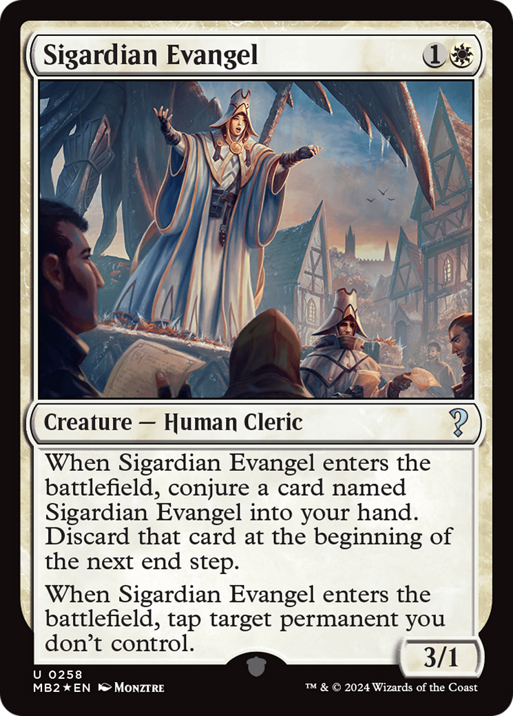 Sigardian Evangel [Mystery Booster 2] | Gam3 Escape