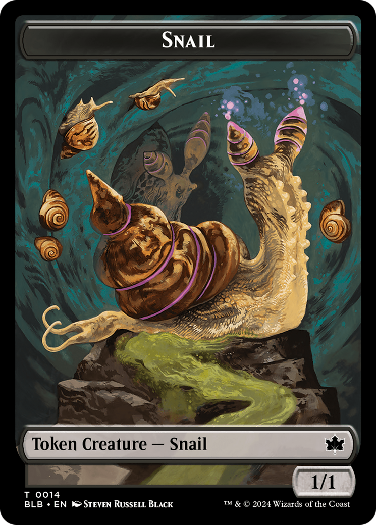 Snail Token [Bloomburrow Tokens] | Gam3 Escape