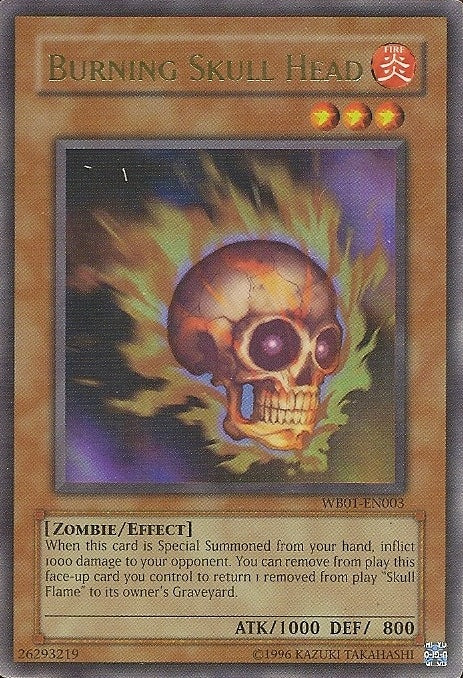 Burning Skull Head [WB01-EN003] Ultra Rare | Gam3 Escape
