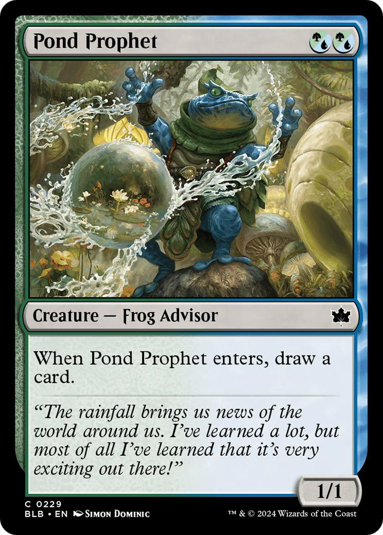 Pond Prophet [Bloomburrow] | Gam3 Escape