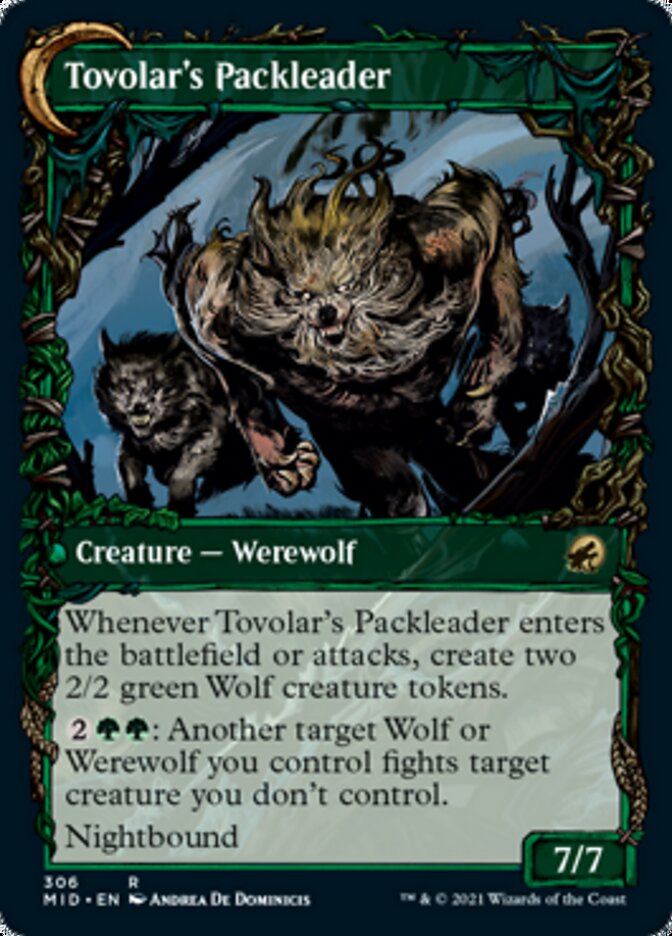 Tovolar's Huntmaster // Tovolar's Packleader (Showcase Equinox) [Innistrad: Midnight Hunt] | Gam3 Escape