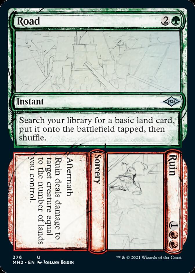 Road // Ruin (Sketch) [Modern Horizons 2] | Gam3 Escape