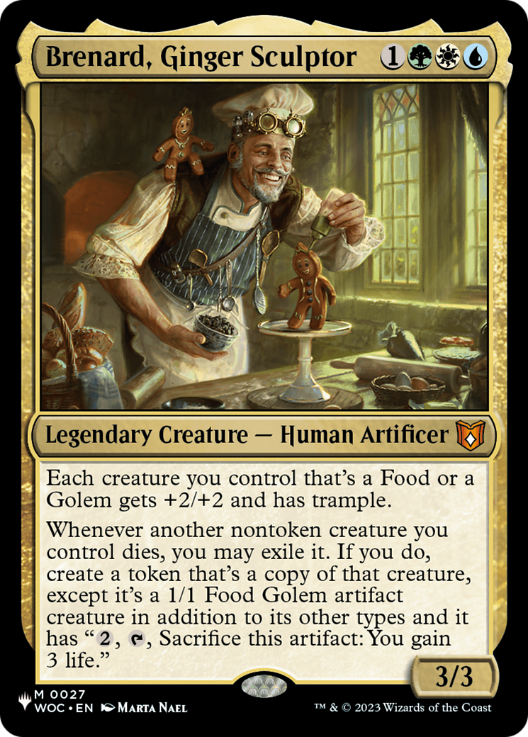Brenard, Ginger Sculptor (WOC) [The List] | Gam3 Escape