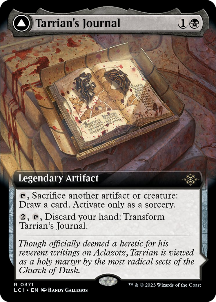 Tarrian's Journal // The Tomb of Aclazotz (Extended Art) [The Lost Caverns of Ixalan] | Gam3 Escape