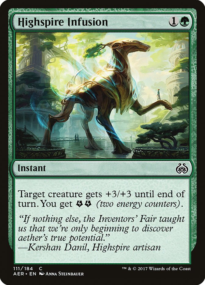 Highspire Infusion [Aether Revolt] | Gam3 Escape