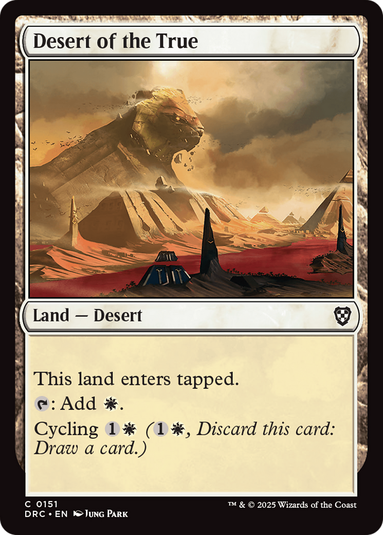 Desert of the True [Aetherdrift Commander] | Gam3 Escape