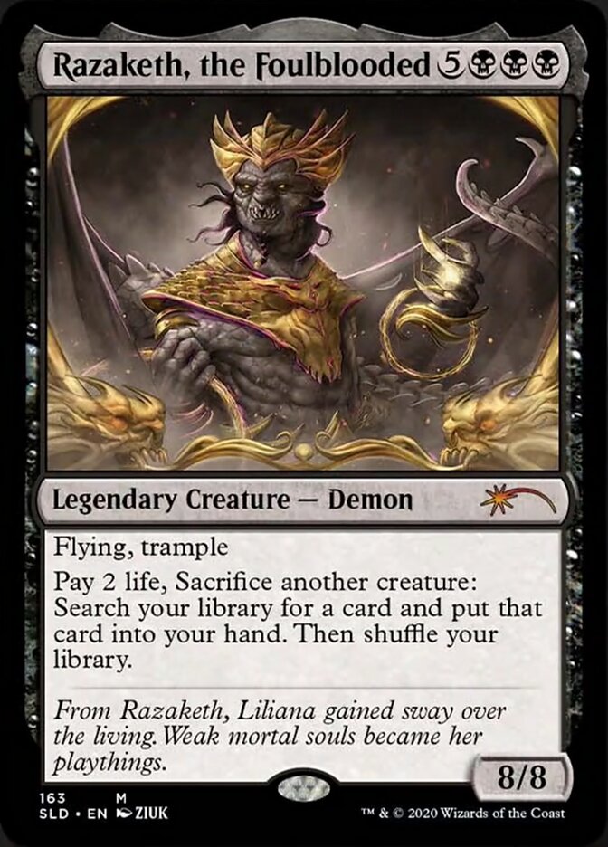 Razaketh, the Foulblooded [Secret Lair Drop Series] | Gam3 Escape