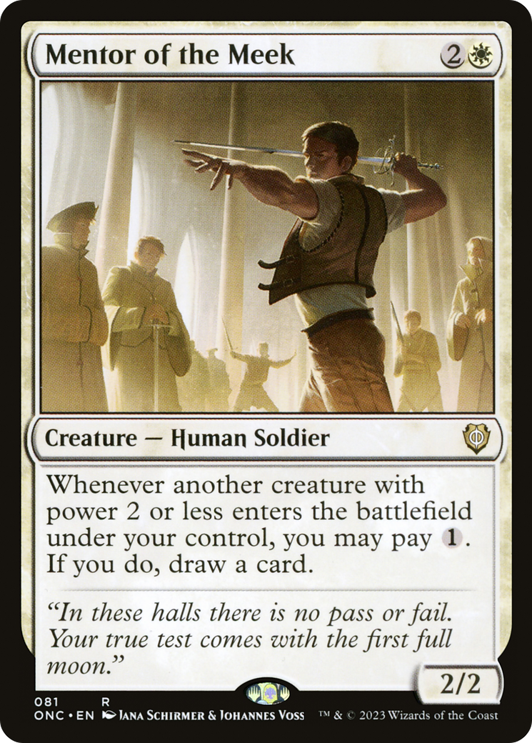Mentor of the Meek [Phyrexia: All Will Be One Commander] | Gam3 Escape