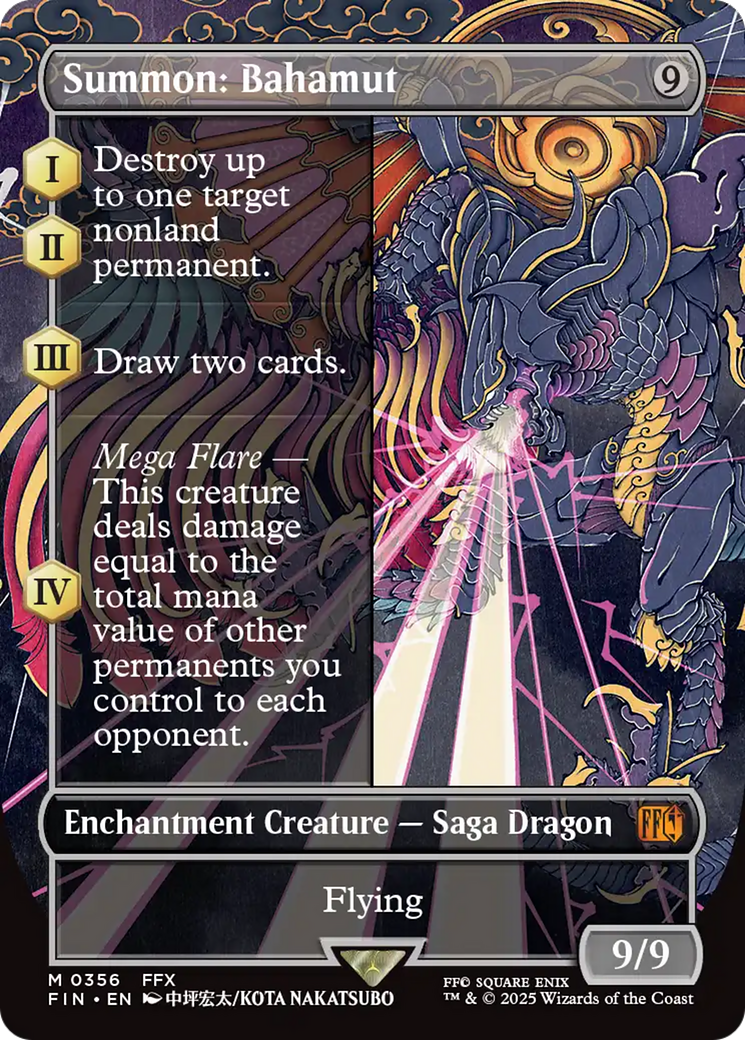 Summon: Bahamut (Borderless) [FINAL FANTASY] | Gam3 Escape