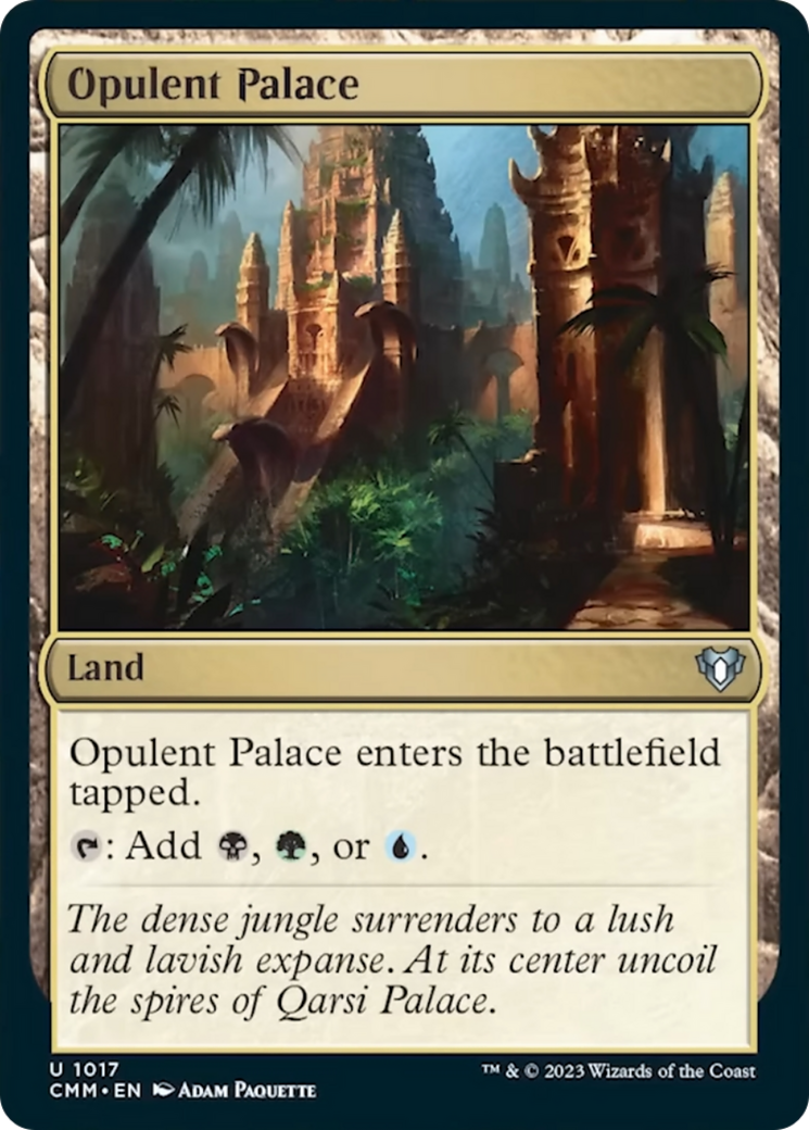 Opulent Palace [Commander Masters] | Gam3 Escape