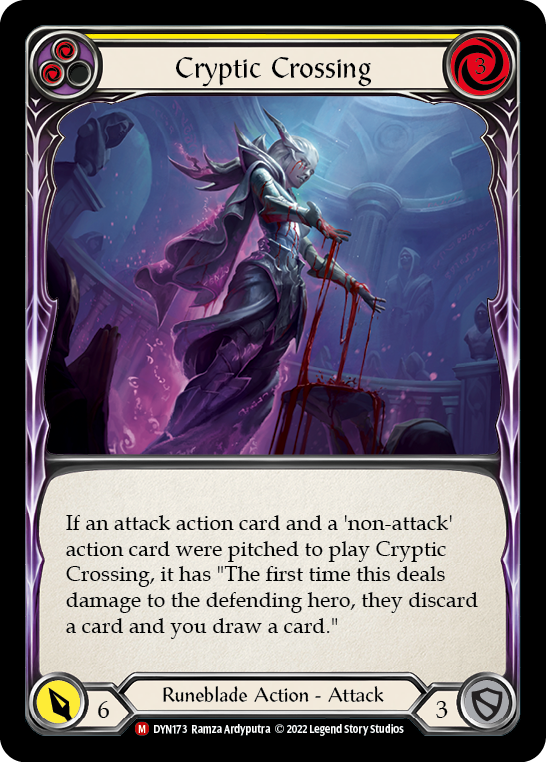 Cryptic Crossing [DYN173] (Dynasty)  Rainbow Foil | Gam3 Escape