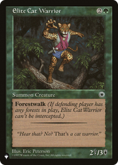 Elite Cat Warrior (Flavor Text) [The List Reprints] | Gam3 Escape