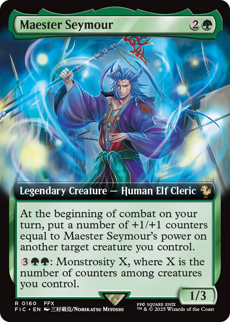 Maester Seymour (Extended Art) [FINAL FANTASY Commander] | Gam3 Escape
