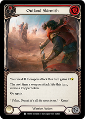 Outland Skirmish (Red) [EVR066] (Everfest)  1st Edition Rainbow Foil | Gam3 Escape