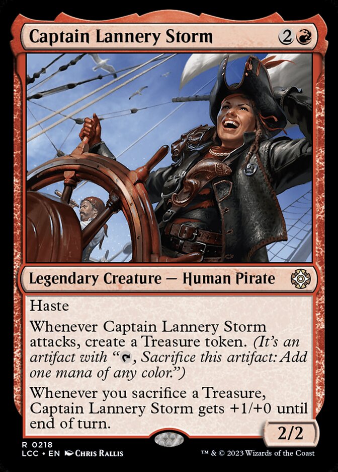 Captain Lannery Storm [The Lost Caverns of Ixalan Commander] | Gam3 Escape