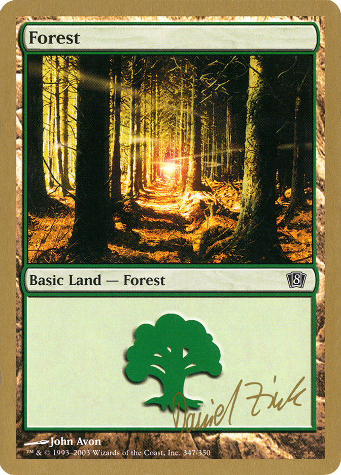 Forest (dz347) (Daniel Zink) [World Championship Decks 2003] | Gam3 Escape