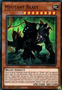 Myutant Beast [PHRA-EN087] Super Rare | Gam3 Escape
