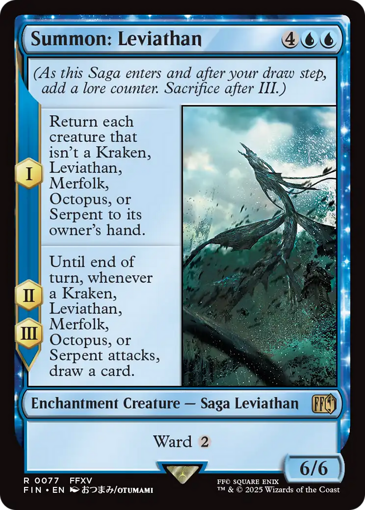 Summon: Leviathan [FINAL FANTASY] | Gam3 Escape