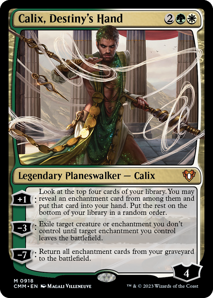 Calix, Destiny's Hand [Commander Masters] | Gam3 Escape