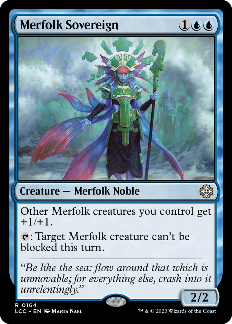 Merfolk Sovereign [The Lost Caverns of Ixalan Commander] | Gam3 Escape