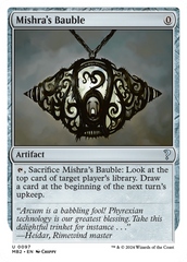 Mishra's Bauble (White Border) [Mystery Booster 2] | Gam3 Escape