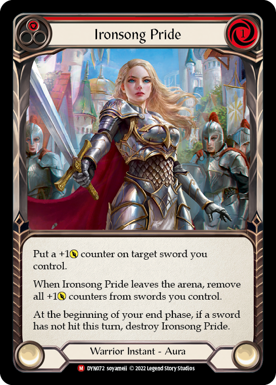 Ironsong Pride [DYN072] (Dynasty)  Rainbow Foil | Gam3 Escape