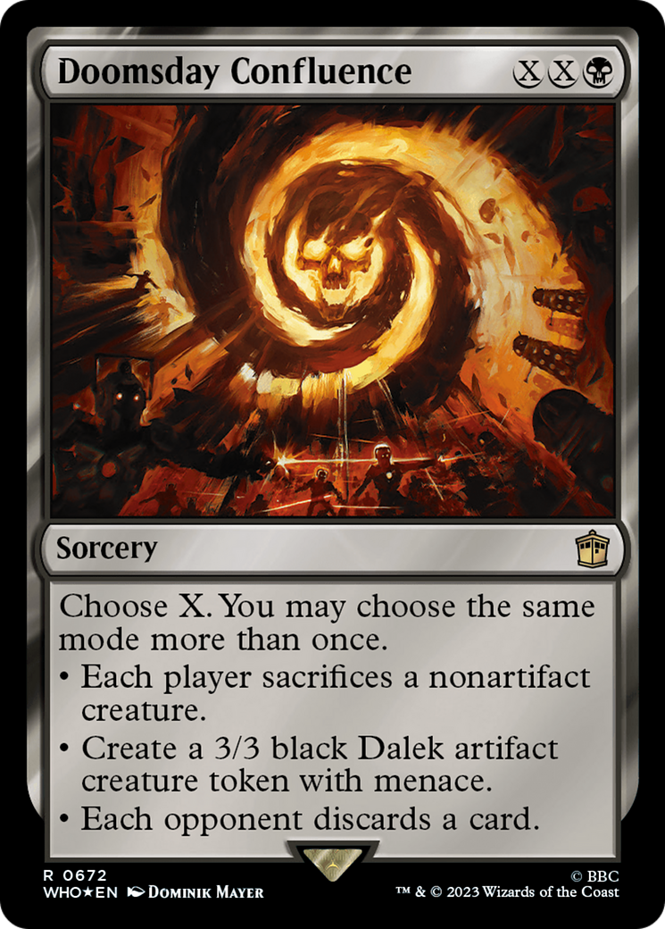 Doomsday Confluence (Surge Foil) [Doctor Who] | Gam3 Escape