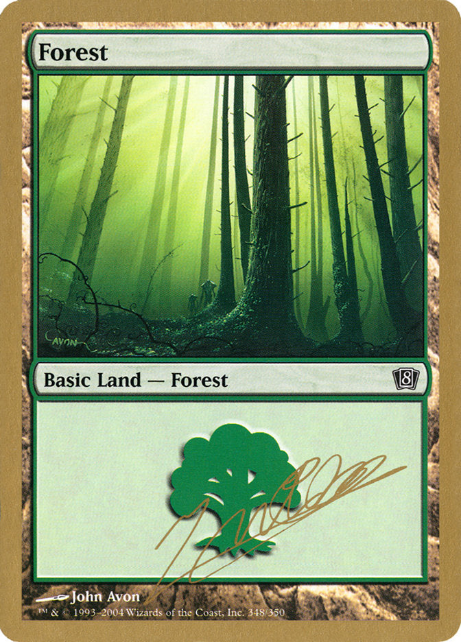 Forest (jn348) (Julien Nuijten) [World Championship Decks 2004] | Gam3 Escape