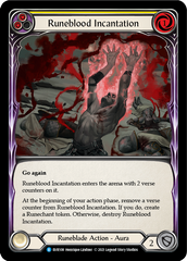 Runeblood Incantation (Yellow) [EVR108] (Everfest)  1st Edition Rainbow Foil | Gam3 Escape