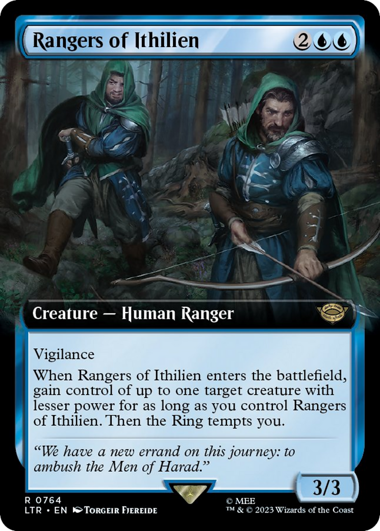 Rangers of Ithilien (Extended Art) (Surge Foil) [The Lord of the Rings: Tales of Middle-Earth] | Gam3 Escape