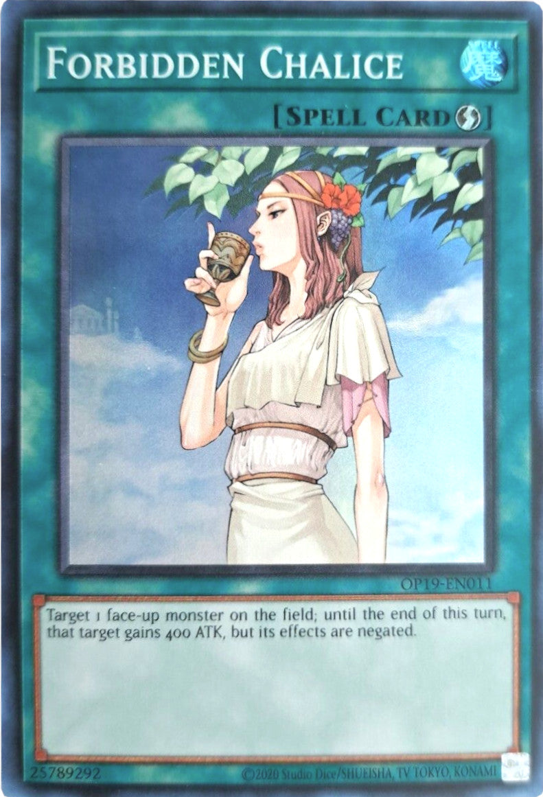 Forbidden Chalice [OP19-EN011] Super Rare | Gam3 Escape