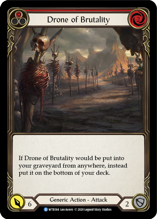 Drone of Brutality (Red) [U-WTR164] (Welcome to Rathe Unlimited)  Unlimited Normal | Gam3 Escape