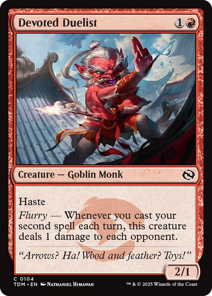Devoted Duelist [Tarkir: Dragonstorm] | Gam3 Escape